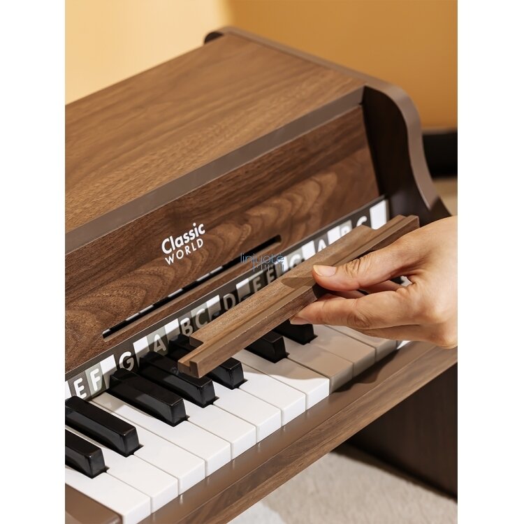 CLASSIC WORLD MEDINIS KLASIKINIS PIANINAS + MOKOMASIS PRATYBŲ SĄSIUVINIS, CW40584 6