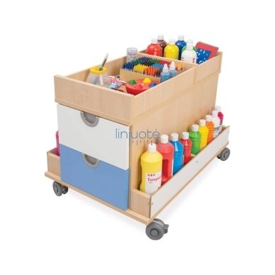 Cubo. Dvipusė dailės spintelė Vėžlys 2 Cubo. Dvipusė dailės spintelė Vėžlys 2
