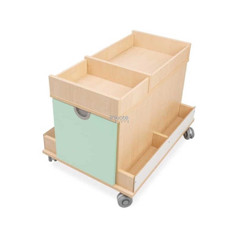Cubo. Dvipusė dailės spintelė Vėžlys Cubo. Dvipusė dailės spintelė Vėžlys