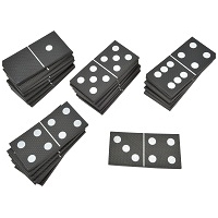 Didelis 28 elementų "Domino" rinkinys BM 545000 2 Didelis 28 elementų "Domino" rinkinys BM 545000 2
