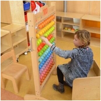 Dideli pastatomi skaitliukai MASTERKIDZ  ME06462