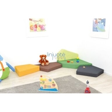 Didelis čiužinių "Quadro 2" rinkinys, 101577 Didelis čiužinių "Quadro 2" rinkinys, 101577