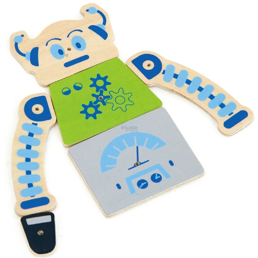 Žaidimas su plaktuku "Robotas - 45 elementai", 50335 6 Žaidimas su plaktuku "Robotas - 45 elementai", 50335 6
