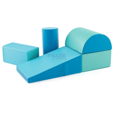 MINKŠTŲ FIGURŲ KOMPLEKTAS, ĮVAIRIŲ SPALVŲ – 5VNT., DSG779 4