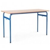 Dvivietis mokyklinis stalas. reg. aukščio. skirtingų spalvų B9037