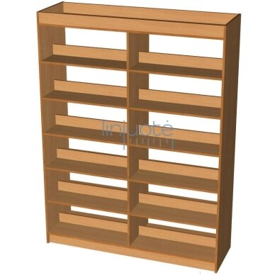DIVPUSĒJS DIVKĀRŠS BIBLIOTĒKAS PLAUKTS, LIN30079LV DIVPUSĒJS DIVKĀRŠS BIBLIOTĒKAS PLAUKTS, LIN30079LV