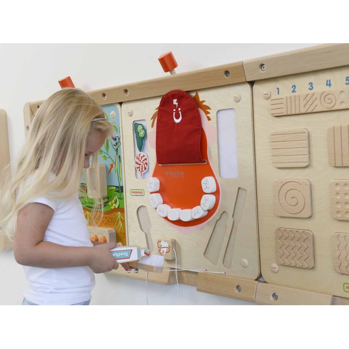 Mokomasis edukacinis modelis "Dantų higiena" MASTERKIDZ, ME10346 2