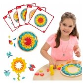 Edukacinė Montessori priemonė logikai su užduočių kortelėmis "Spalvos rate", CW3727