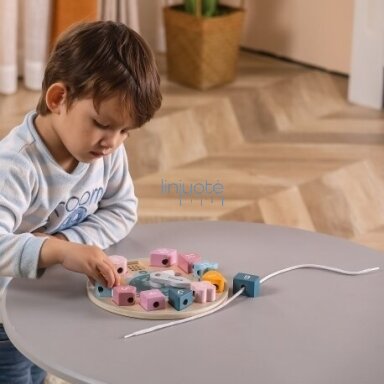 Edukacinis, laikrodžio formos, rūšiuotuvas "Montessori", 44053 Edukacinis, laikrodžio formos, rūšiuotuvas "Montessori", 44053