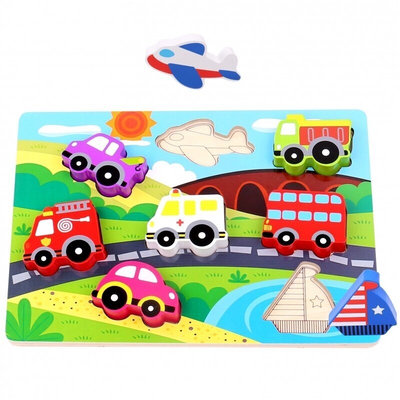 EDUKACINĖ 3D DĖLIONĖ "TRANSPORTAS", TKC393 1