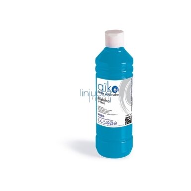 Ekologiški dažai Aiko talpa 1 litras mėlyni