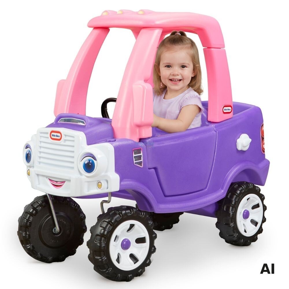 Little Tikes Cozy Truck Ežiukas visureigis rožinė-violetinė vaikams Cozy Truck Little Tikes Cozy Truck Ežiukas visureigis rožinė-violetinė vaikams Cozy Truck
