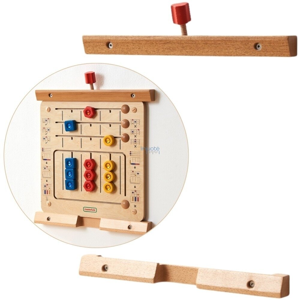 MASTERKIDZ Edukacinių Sieninių Lentų Tvirtinimo Rinkinys