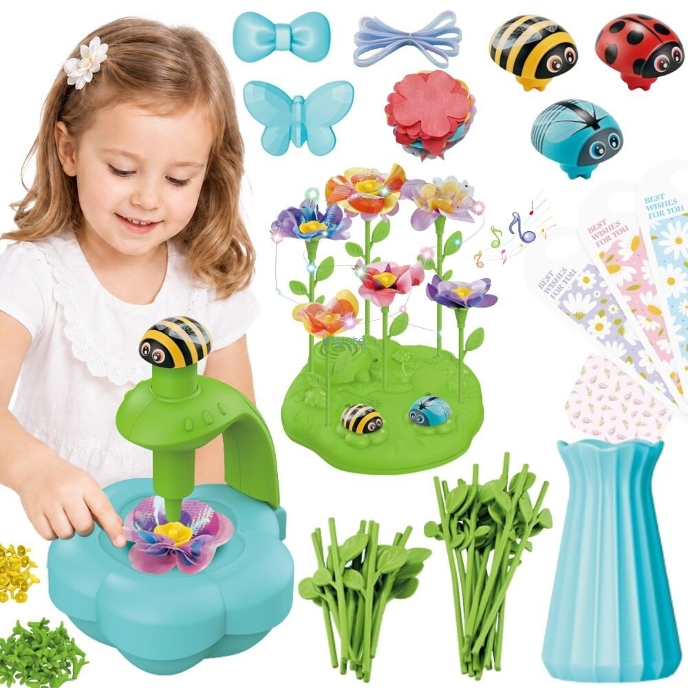 WOOPIE Rinkinys gėlių ir puokščių gamybai DIY su aparatėliu