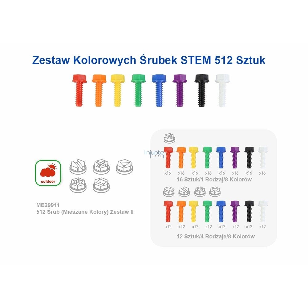 MASTERKIDZ Montavimo Plokštės STEM + Priedai XXL Rinkinys 3