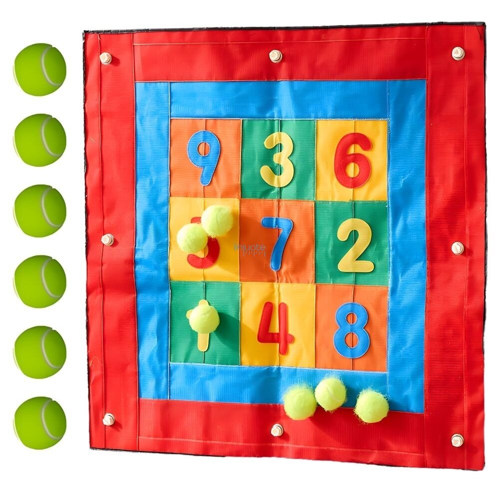 MASTERKIDZ Kvadratinis Velcro Taikinys Mesti Tikslui Ant STEM Lentelės