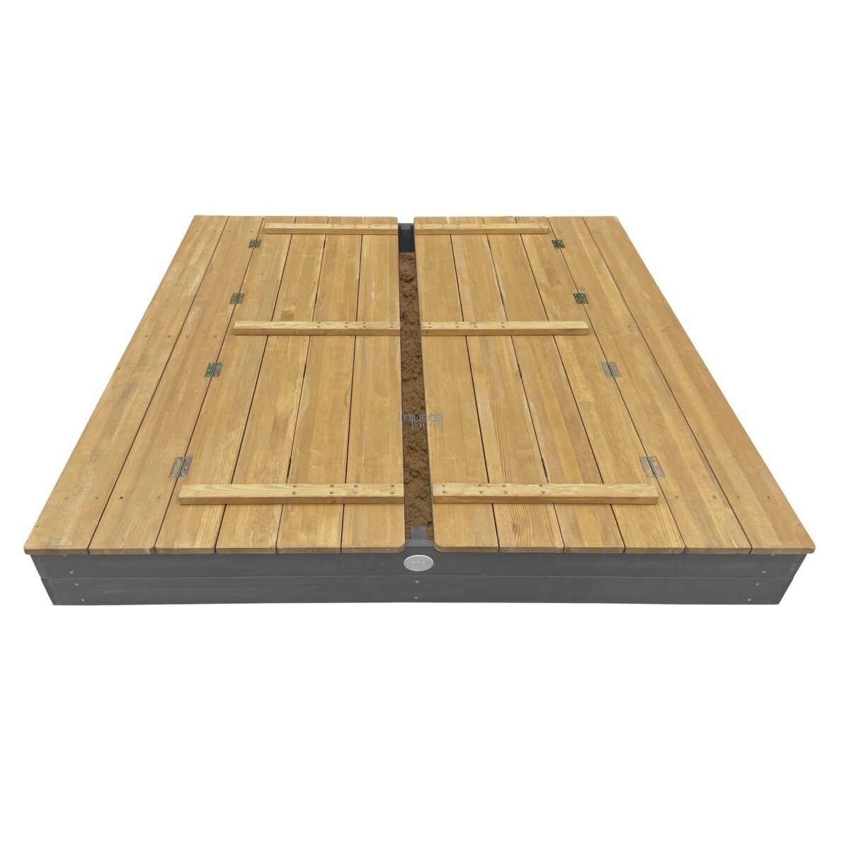 AXI XXL smėlio dėžė Ella 150 x 150 pilka 4