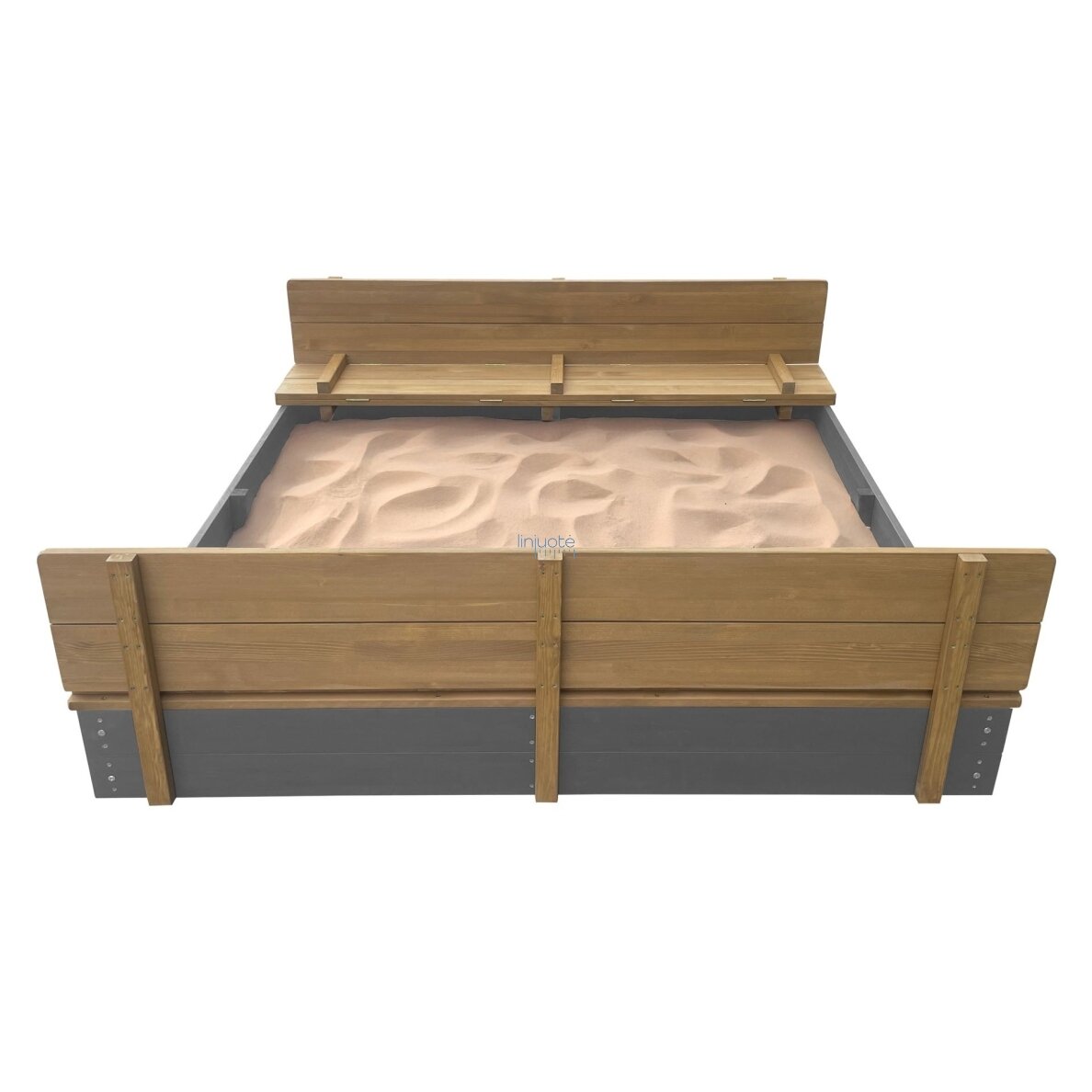 AXI XXL smėlio dėžė Ella 150 x 150 pilka 5