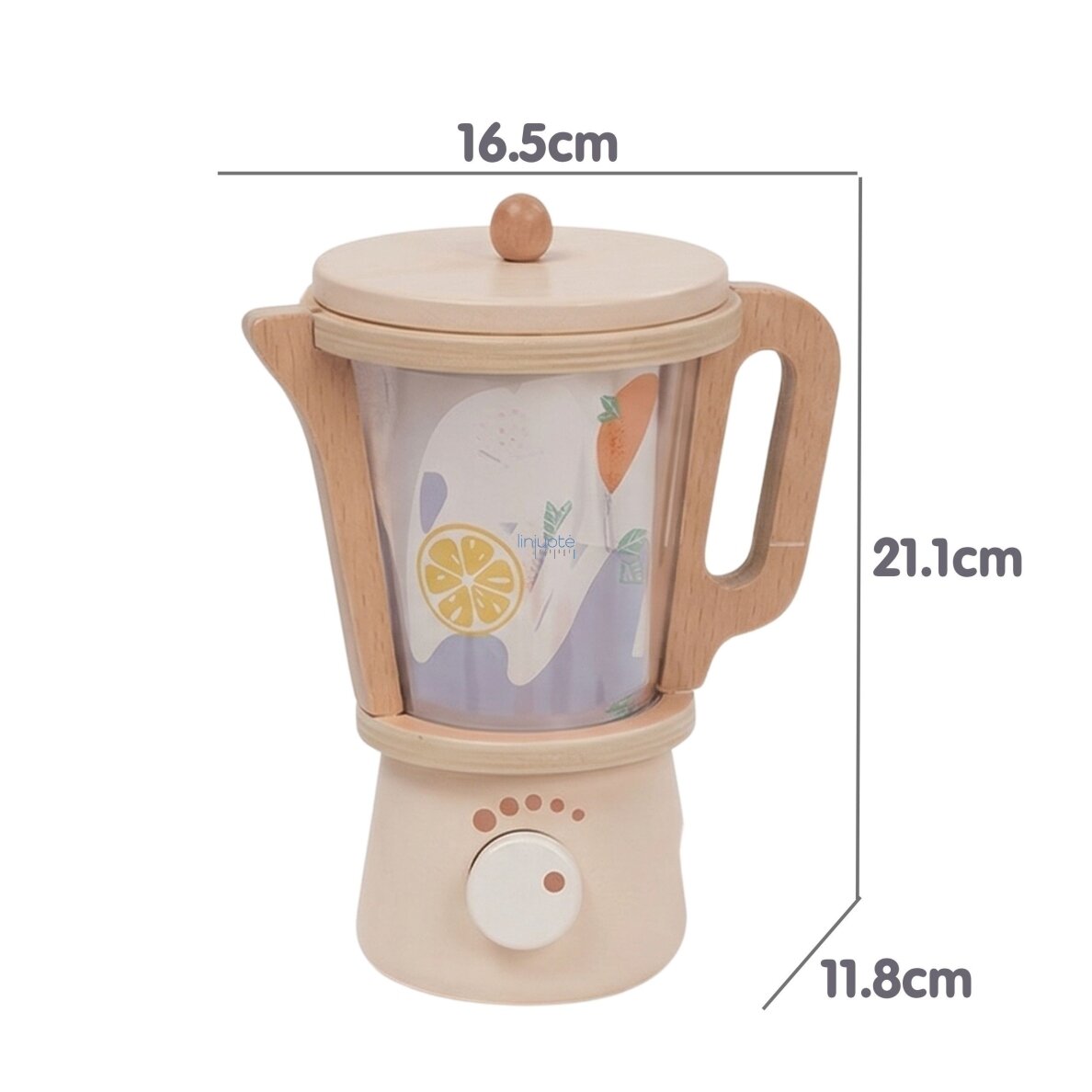 TOOKY TOY Virtuvinis trintuvas su priedais – 18 elementų 3