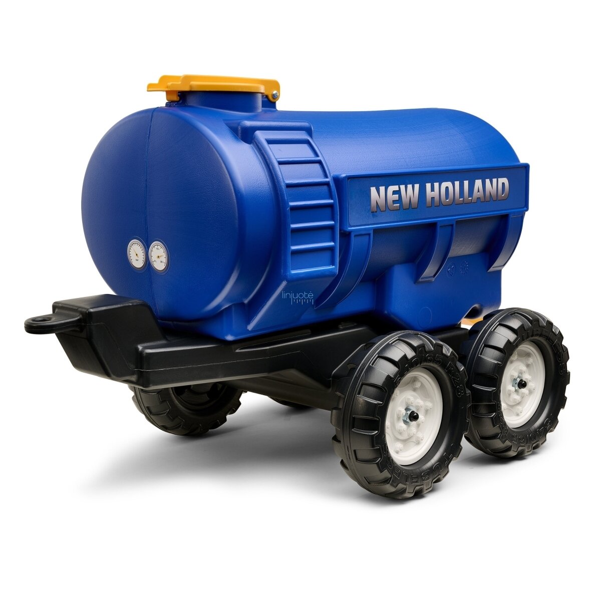 FALK New Holland Paspiriama / Pedalinė Cisterninė Priekaba su Kranu Vaikams – Mėlyna, 943NH 10