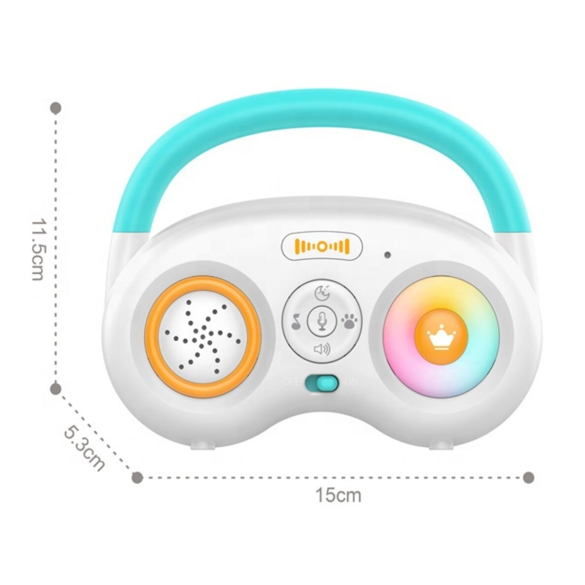 WOOPIE BABY Interaktyvus muzikos grotuvas 5 WOOPIE BABY Interaktyvus muzikos grotuvas 5