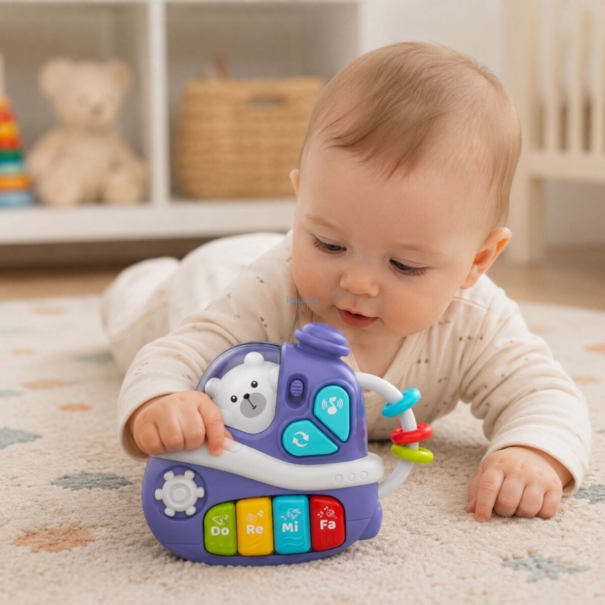 WOOPIE BABY Interaktyvus muzikinis pianinas Laivas 3 WOOPIE BABY Interaktyvus muzikinis pianinas Laivas 3