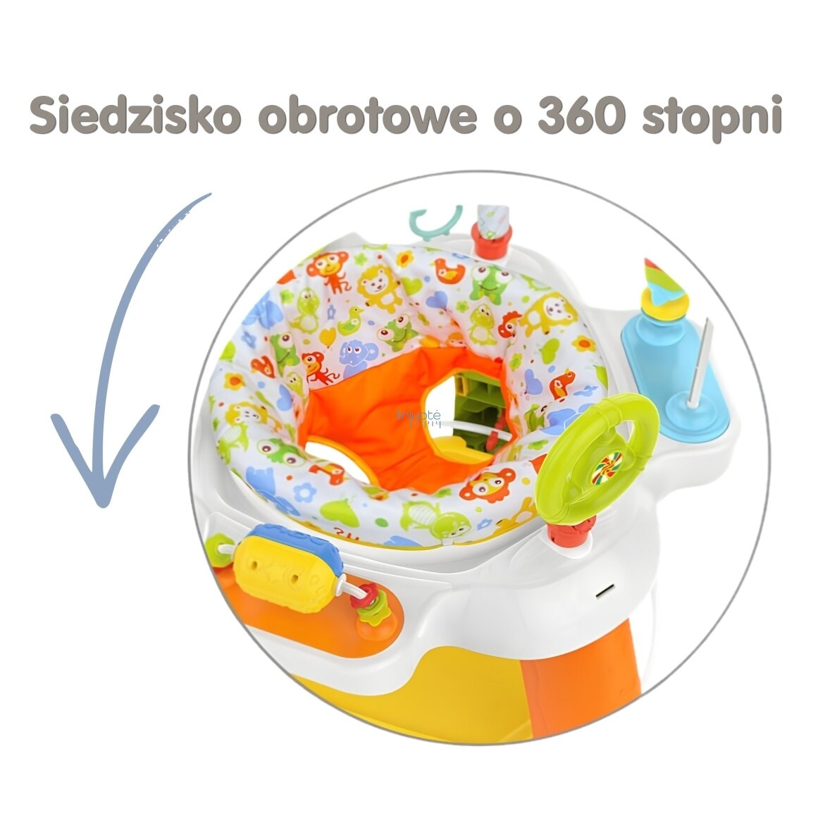 WOOPIE BABY Interaktyvus sukamas sėdėjimo centras 12m+ 4