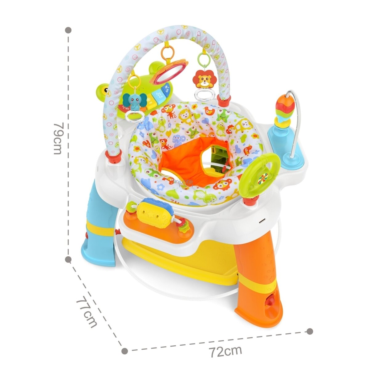 WOOPIE BABY Interaktyvus sukamas sėdėjimo centras 12m+ 5 WOOPIE BABY Interaktyvus sukamas sėdėjimo centras 12m+ 5