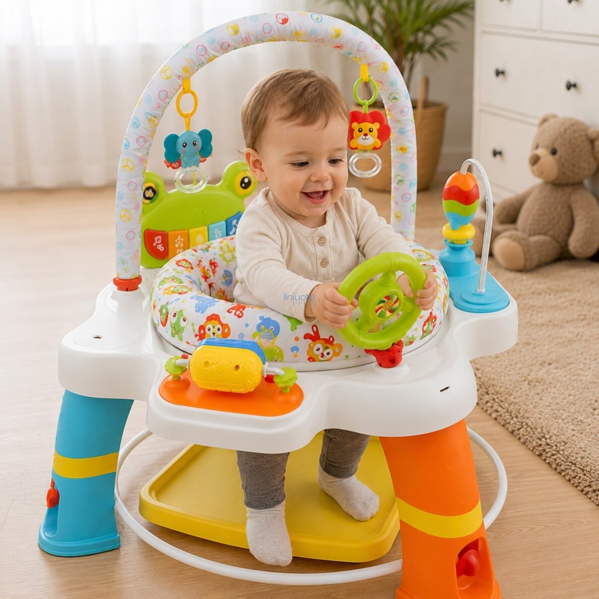 WOOPIE BABY Interaktyvus sukamas sėdėjimo centras 12m+ 1