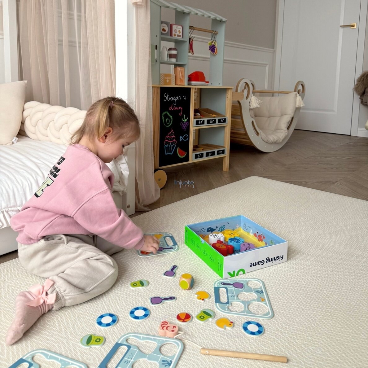 TOOKY TOY Žaidimas Žuvyčių gaudymas Vikrumo žaidimas 5