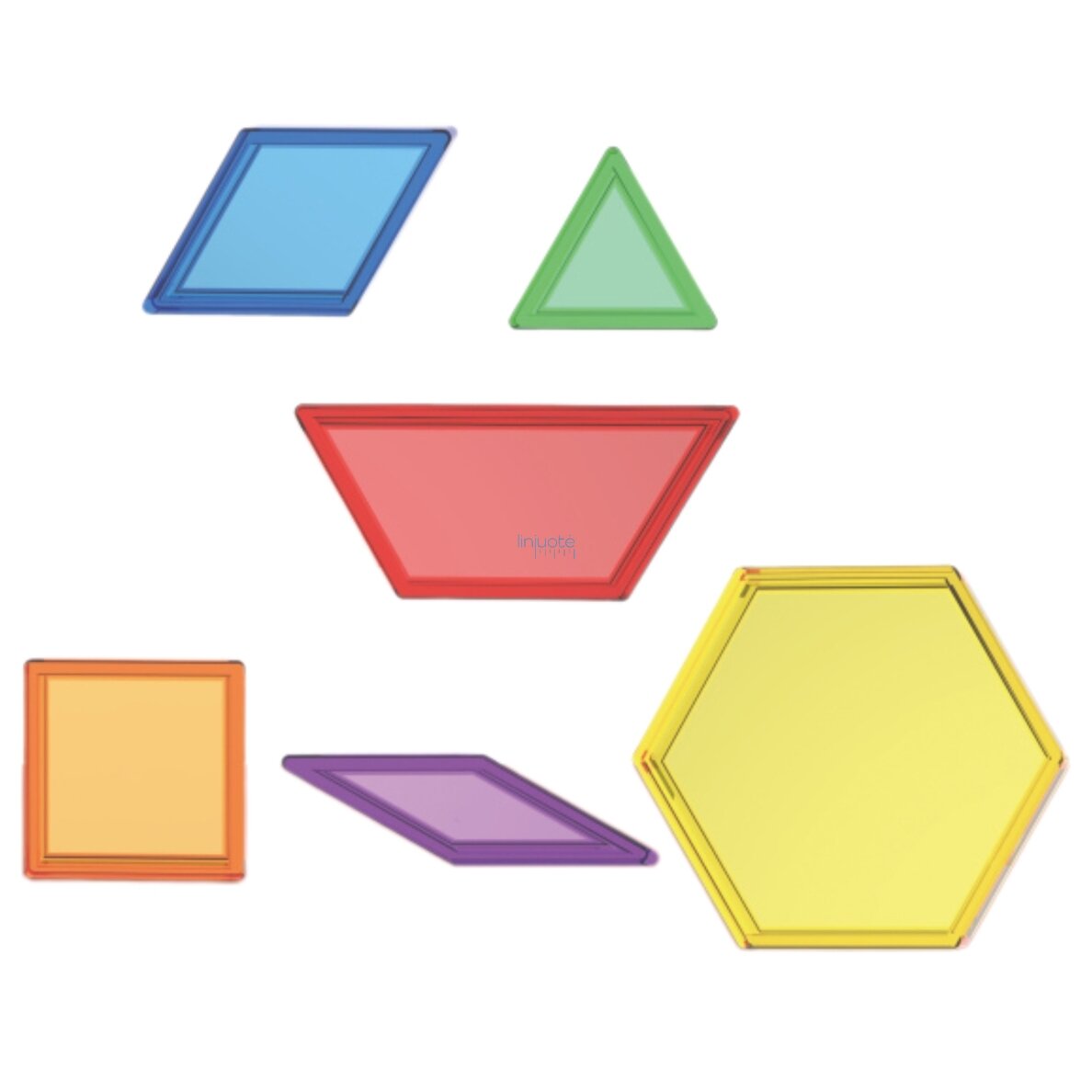 MASTERKIDZ Montessori kaladėlių rinkinys Tangram mozaika 140 el. 3 MASTERKIDZ Montessori kaladėlių rinkinys Tangram mozaika 140 el. 3