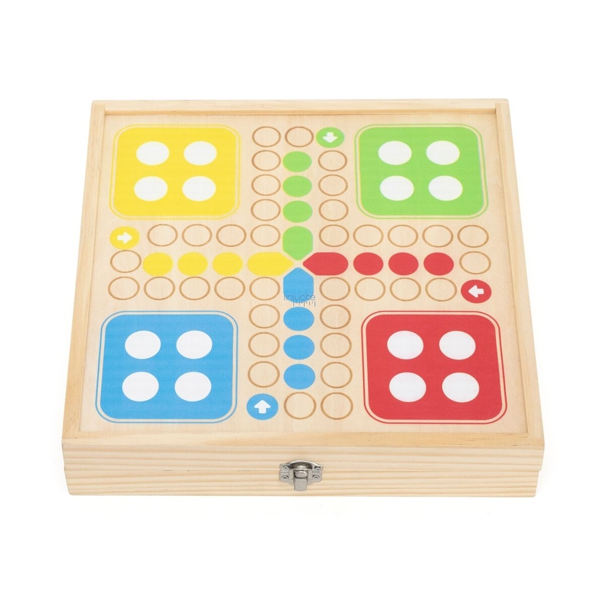 VIGA medinis vikrumo žaidimas 4in1 Stalo ledo ritulys Kerlingas Boulingas Ludo 10 VIGA medinis vikrumo žaidimas 4in1 Stalo ledo ritulys Kerlingas Boulingas Ludo 10