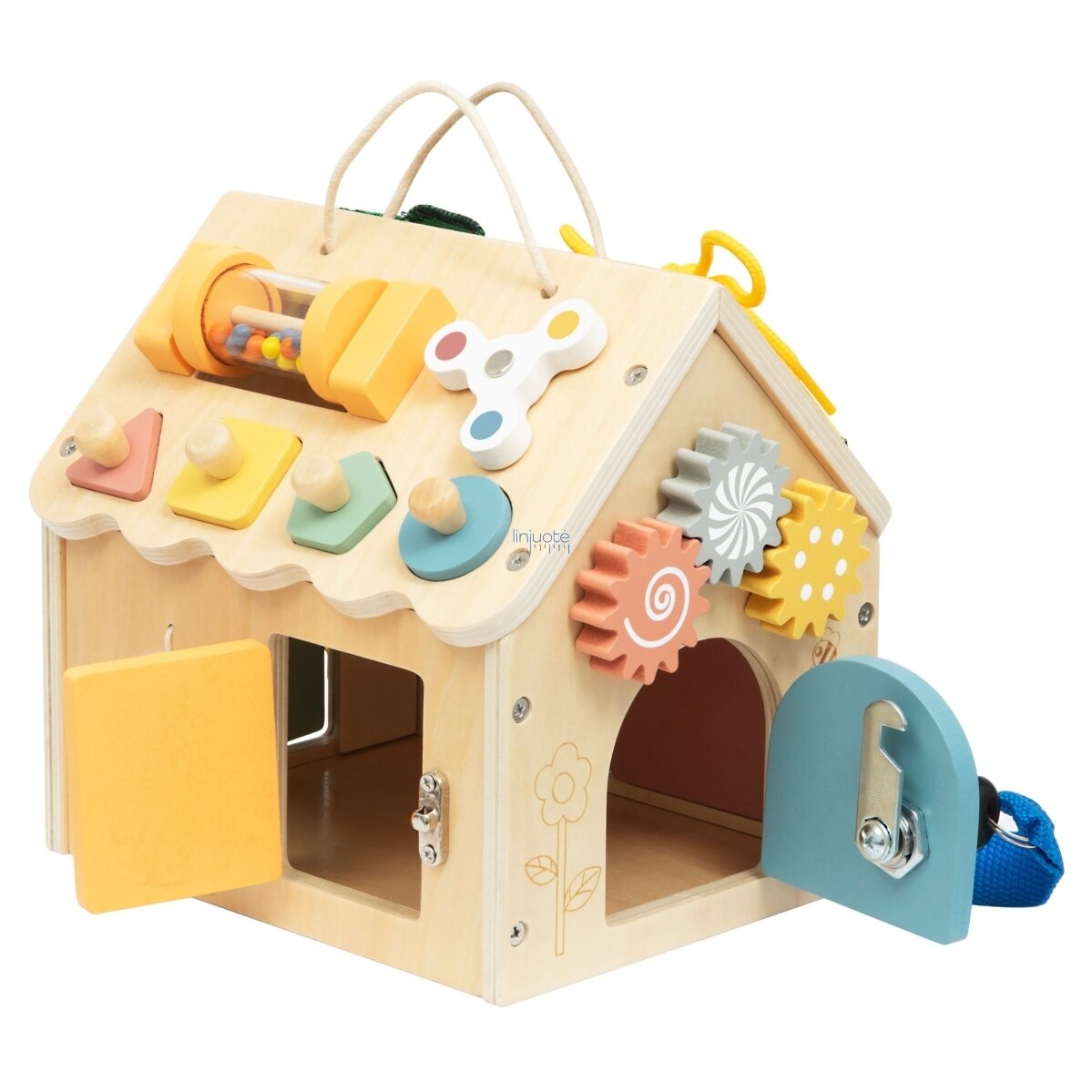 TOOKY TOY Medinis manipuliacinis namelis 3
