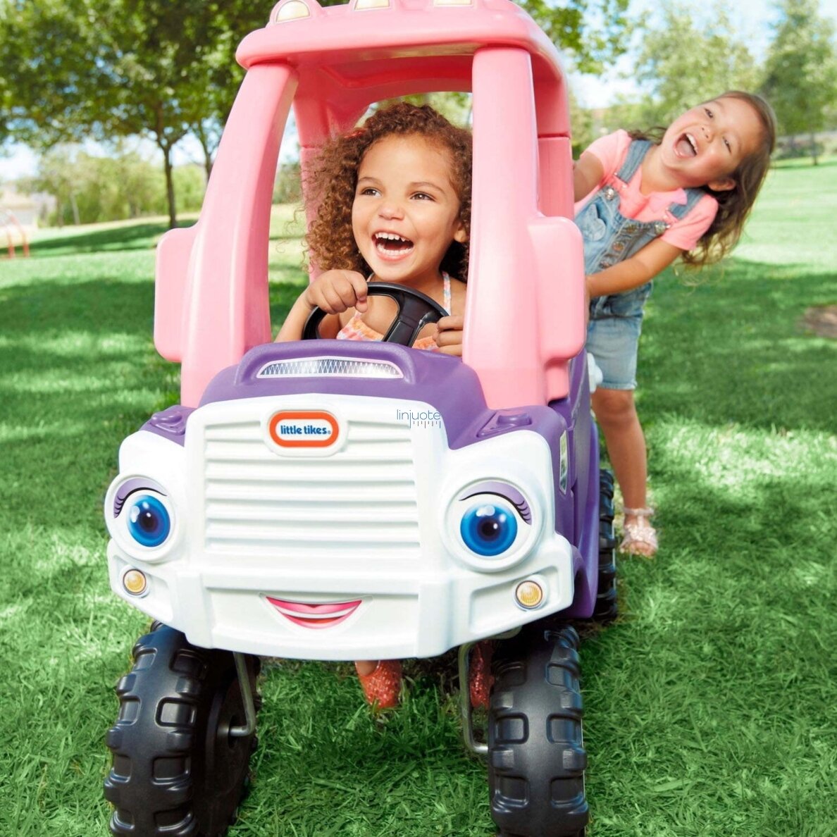 Little Tikes Cozy Truck Ežiukas visureigis rožinė-violetinė vaikams Cozy Truck 2 Little Tikes Cozy Truck Ežiukas visureigis rožinė-violetinė vaikams Cozy Truck 2