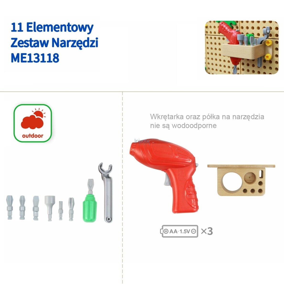 MASTERKIDZ įrankių rinkinys su suktuvu 11 elementų STEM mokslinių-kūrybinių lentų sistemai 5 MASTERKIDZ įrankių rinkinys su suktuvu 11 elementų STEM mokslinių-kūrybinių lentų sistemai 5