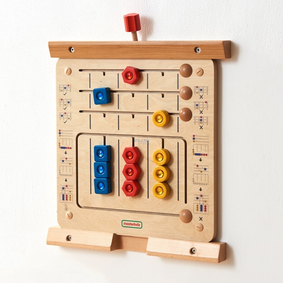 MASTERKIDZ Edukacinių Sieninių Lentų Tvirtinimo Rinkinys 5 MASTERKIDZ Edukacinių Sieninių Lentų Tvirtinimo Rinkinys 5