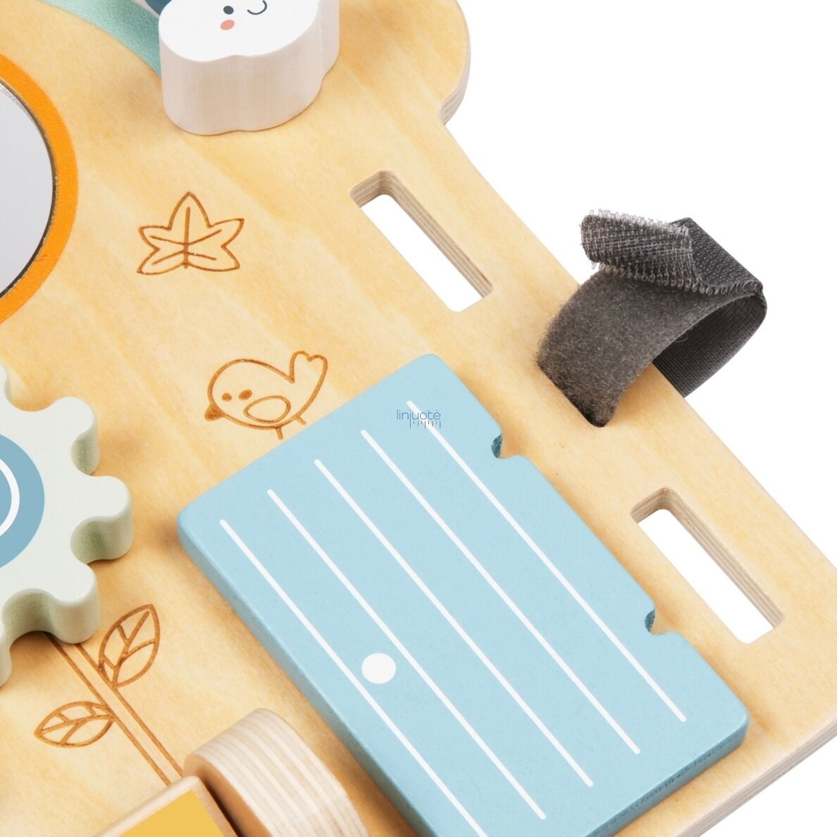 WOOPIE GREEN Edukacinė sensorinė manipuliacinė lentelė Montessori namelis 2in1 8 el. 13 WOOPIE GREEN Edukacinė sensorinė manipuliacinė lentelė Montessori namelis 2in1 8 el. 13