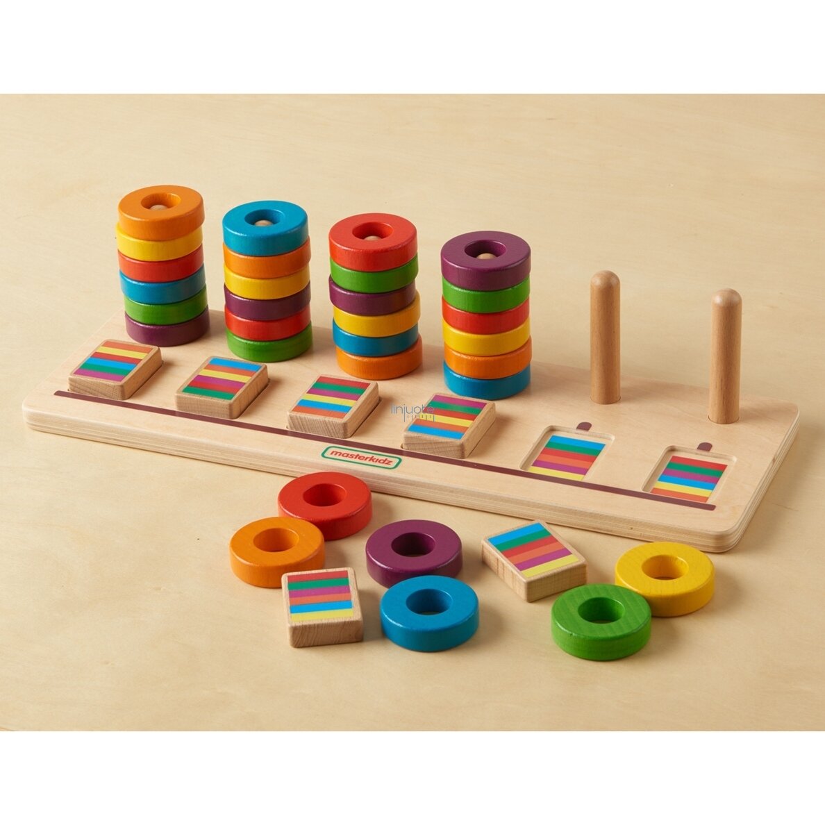 MASTERKIDZ Dėliojimo Žaidimas Mokytis Skaičiuoti ir Spalvų Rūšiavimo Montessori 3 MASTERKIDZ Dėliojimo Žaidimas Mokytis Skaičiuoti ir Spalvų Rūšiavimo Montessori 3