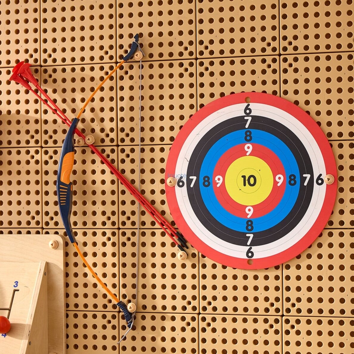 MASTERKIDZ Lankininko rinkinys STEM lentai Lankas + Taikinys + Strėlės 1 MASTERKIDZ Lankininko rinkinys STEM lentai Lankas + Taikinys + Strėlės 1