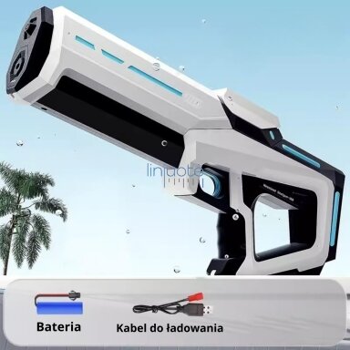 WOOPIE Elektrinis vandens pistoletas automatinis blasteris WOOPIE Elektrinis vandens pistoletas automatinis blasteris