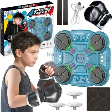 WOOPIE Išmanus muzikinis bokso taikinys MĖLYNAS 11 el.