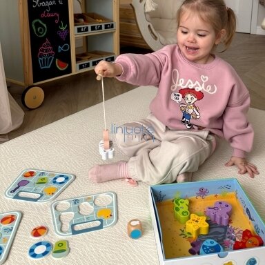 TOOKY TOY Žaidimas Žuvyčių gaudymas Vikrumo žaidimas