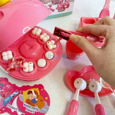 WOOPIE Mažojo odontologo rinkinys Vienaragio galva priedai WOOPIE Mažojo odontologo rinkinys Vienaragio galva priedai