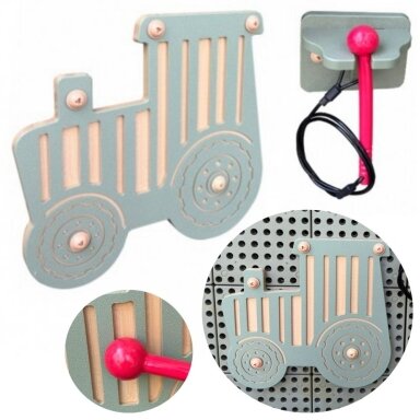 MASTERKIDZ Guiro Traktorius – Muzikinis Instrumentas, STEM Dienelės Priedas, ME33451 MASTERKIDZ Guiro Traktorius – Muzikinis Instrumentas, STEM Dienelės Priedas, ME33451
