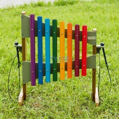 MASTERKIDZ Spalvingi Laisvai Stovintys Ksilofonai 95cm Lauko