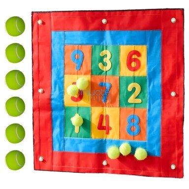 MASTERKIDZ Kvadratinis Velcro Taikinys Mesti Tikslui Ant STEM Lentelės MASTERKIDZ Kvadratinis Velcro Taikinys Mesti Tikslui Ant STEM Lentelės