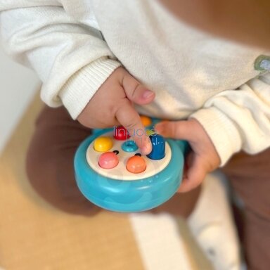 WOOPIE Vikrumo žaidimas Kurmio mušynė Virvutė Aštuonkojis Rožinis 2in1 WOOPIE Vikrumo žaidimas Kurmio mušynė Virvutė Aštuonkojis Rožinis 2in1
