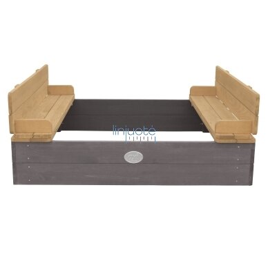 Axi smėlio dėžė Ella 100 x 95 pilka 3