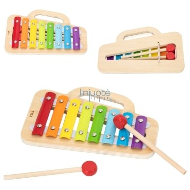 VIGA Medinis ksilofonas (cimbolai) – Atraskite savo mažylio muzikinį talentą! 4 VIGA Medinis ksilofonas (cimbolai) – Atraskite savo mažylio muzikinį talentą! 4