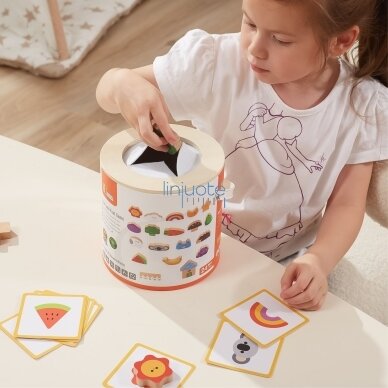 VIGA Medinis žaidimas „Akloji“ raštų traukimas 3 VIGA Medinis žaidimas „Akloji“ raštų traukimas 3